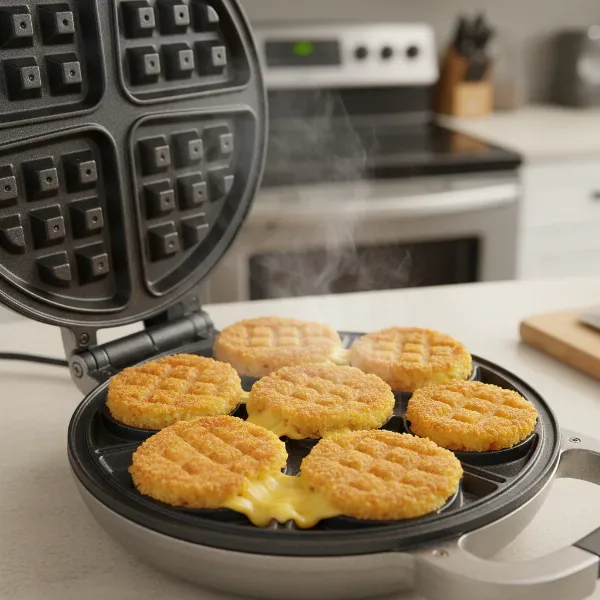 How to Master Your Waffle Maker for Irresistible Mac and Cheese Bites