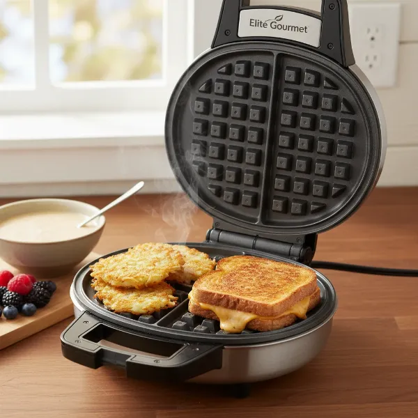 Elite Gourmet Belgian Waffle Maker Review: Crafting Perfect Waffles at Home